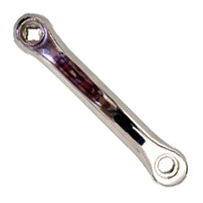 Alloy LH Crank 155mm BCD 110mm - High Polished Silver