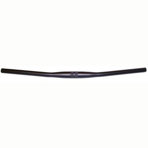 Alloy MTB Flat Handlebar 31.8mm, 68cm Wide, 10 Deg Sweep, Black