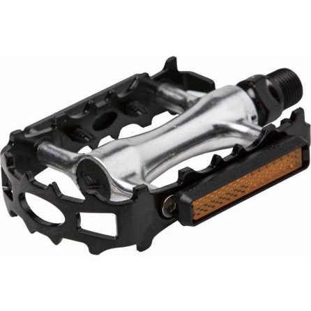 Alloy MTB Pedals - 9/16" Axle, Toe Clip Compatible