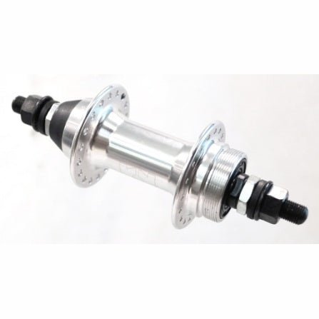 Alloy Rear Hub for BMX/Single Speed - 36H, Screw On Nutted, Silver OLD110mm