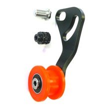 Alloy Single Speed Chain Tensioner - BLACK/RED