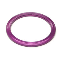 Alloy Spacer 1 1/8 Purple - T2mm