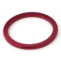 Alloy Spacer 1 1/8 Red - 2mm Thickness