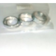 Alloy Spacer Set - Silver, 1" - Sizes 2, 5, 8, & 10mm x 1