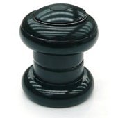 Alloy Threadless Headset - BLACK, 1", Sealed Bearings