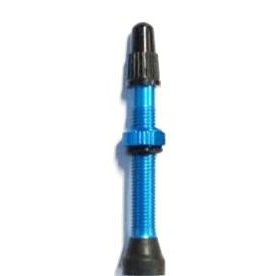 Alloy Tubeless Valves with O-ring - Blue 2 Pcs