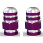 Alloy Valve Cap - Purple Finish