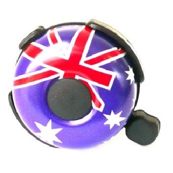 BELL Alloy Australian Flag Bike Bell - 25.4mm Fit