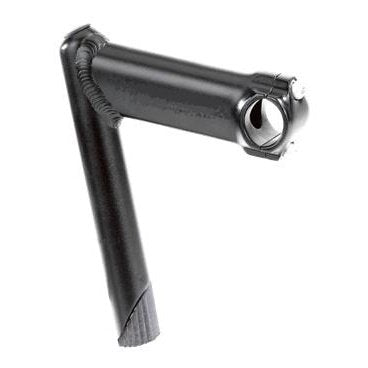 Black Matt 22.2x90mm Stem 0 Degree Rise, 25.4mm BB, 2 Bolt Front Load