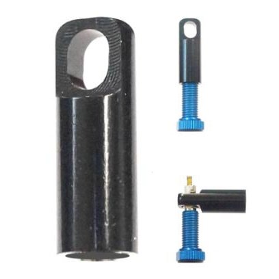 Black Presta Valve Tool Cap - Pair