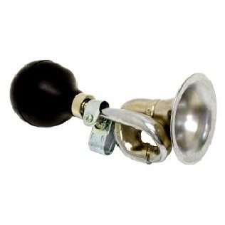 Bugal Bike Lane Air Horn - Silver & Black