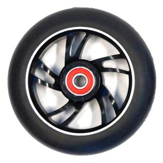 Bulletproof Alloy Scooter Wheel 100mm with ABEC-9 Bearing and Black Core