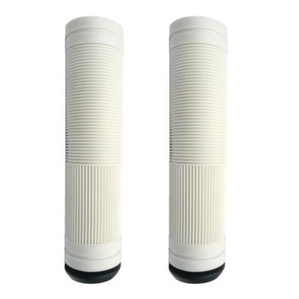 Bulletproof Grips 130mm - Open End with Plug - White