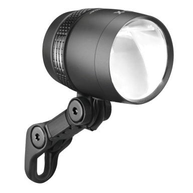 Busch & Muller Lumotec IQ-X Alloy LED Front Light - Black, DRL, Senso, Standlight, 100LUX