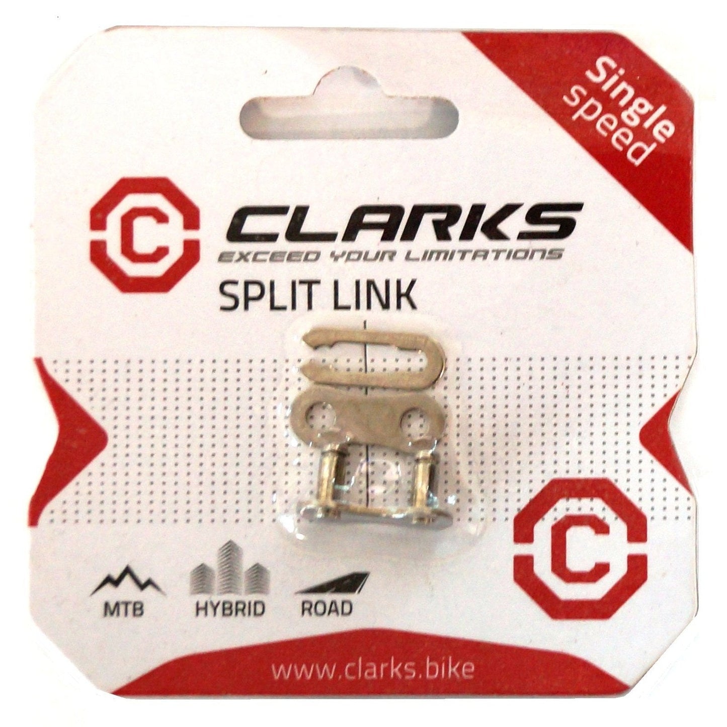 CLARKS LINK Single Speed Bike - Silver