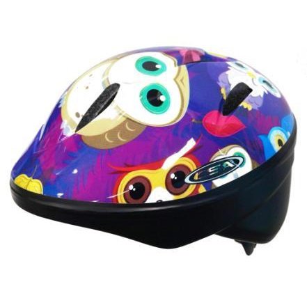 CSA Owl Kids Helmet - Purple, Aust Standards Approved