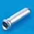 Cable End Cap for Brake Inner Wire, 1.2-1.8mm Dia, Silver 100-Pack