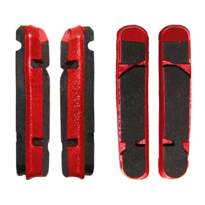 Campagnolo Carbon Rim Brake Pad Inserts - 2 Pairs - BR-BO500 - For Carbon Rims - Compatible with Campagnolo Brakes