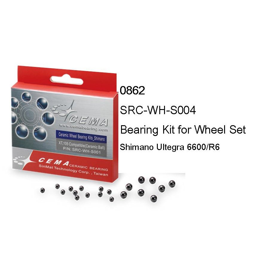 Cema Ultegra 6600 Ceramic Bearing Kit - SRC-WH-S004