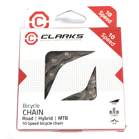 Clarks 10-Speed Chain with Connect Link - Brown