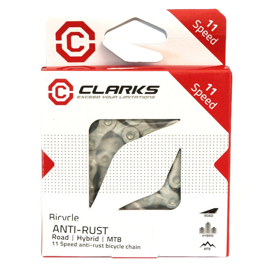 Clarks 11-Speed Chain - Anti Rust & Connect Link