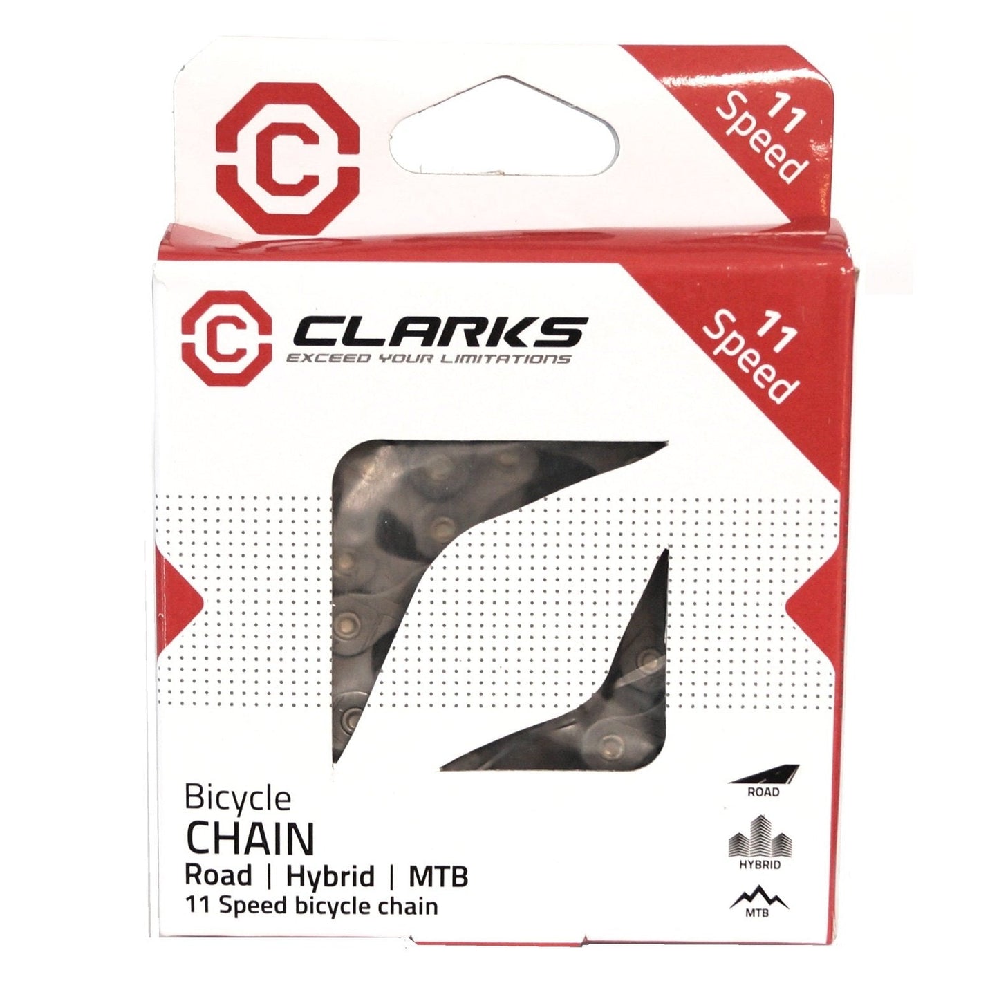 Clarks 11-Speed Chain with Connect Link - Brown