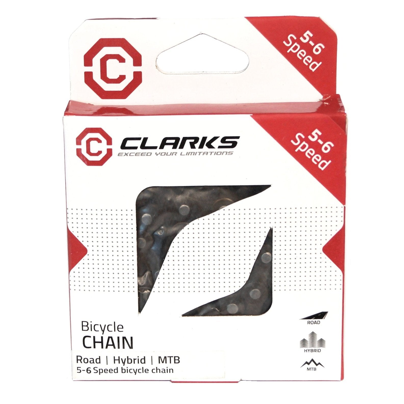 Clarks 5-6 Speed Chain - Brown with Connect Link