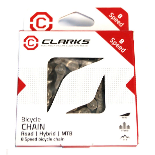 Clarks 8-Speed Chain with Connect Link - Brown
