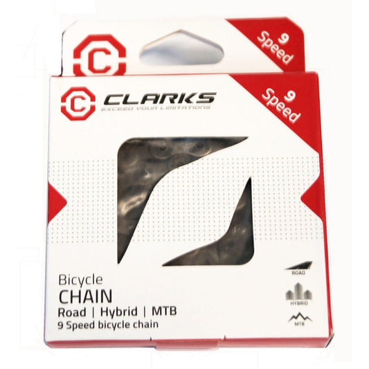 Clarks 9-Speed Chain with Connect Link - Brown