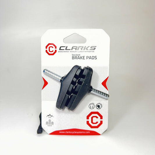 Clarks CP110 MTB V-Type Cantilever Brake Blocks - Black - 1 Pair - 60mm