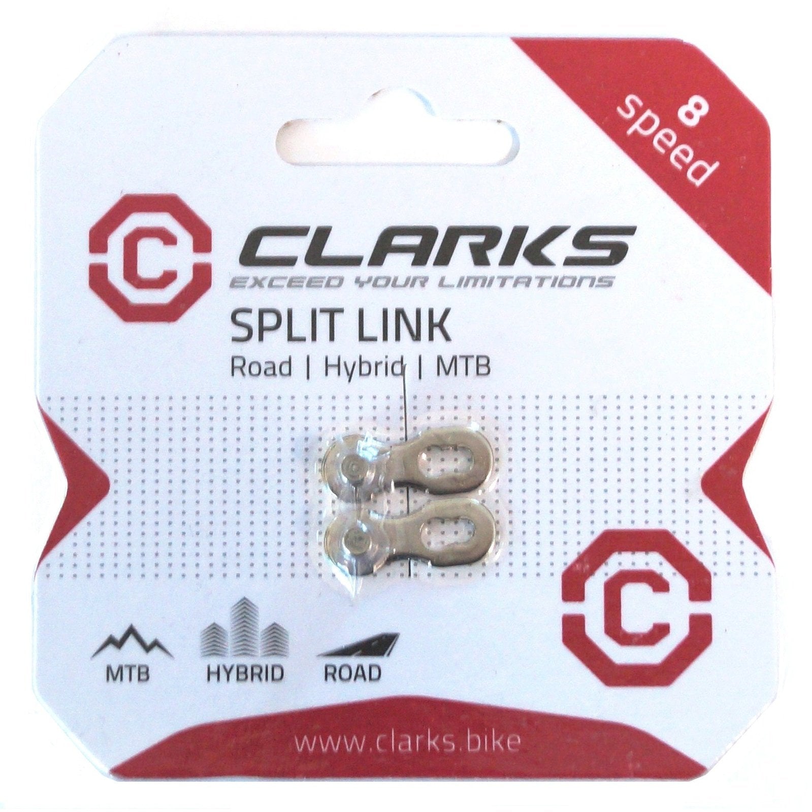 Clarks LINK 5-8 Speed Silver Bike Gear