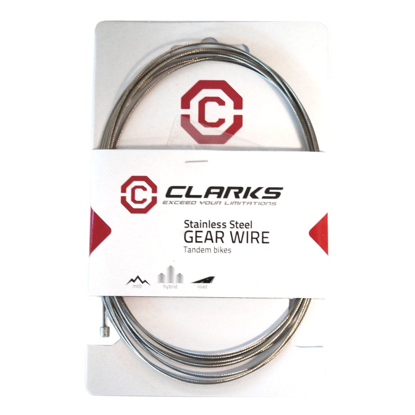 Clarks Stainless Steel Tandem/Triplet Gear Wire - Fits All Major Systems