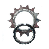 Cro-Mo Fixed Cog - 1/8 x 14T Silver