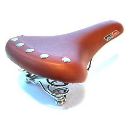 Cruiser CP Coil Spring Brown Riveted Saddle