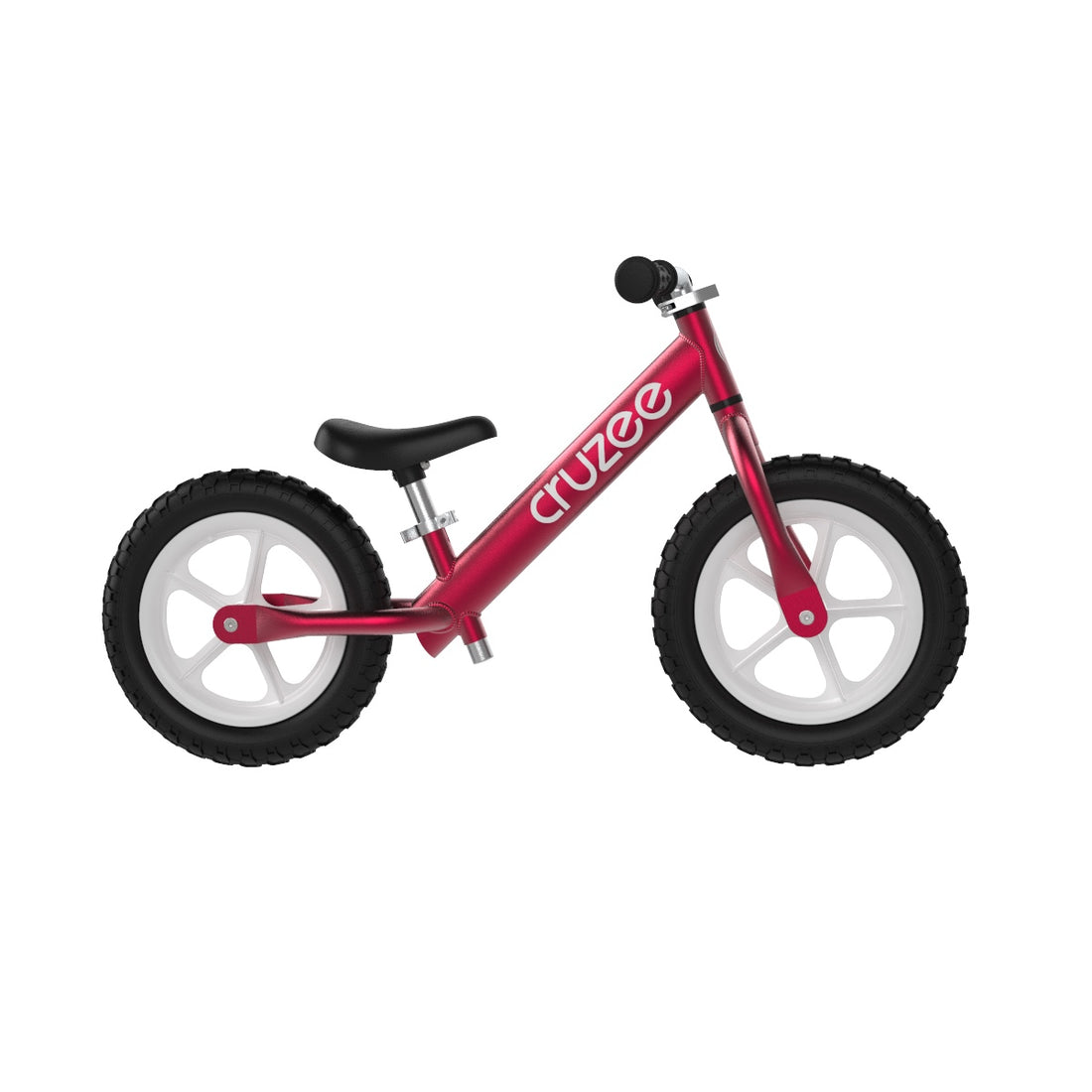 Cruzee Red Balance Bike Lightweight Kids Training Bicycle Bike Blvd