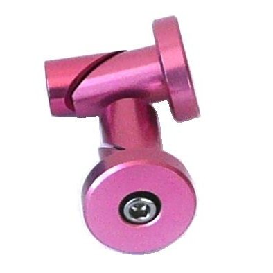 DEFIANT Alloy CNC Pink Handlebar End Caps 17mm-18mm