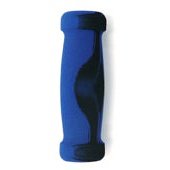 DEFIANT Foam Grip 130mm Blue/Black Handlebar Grips