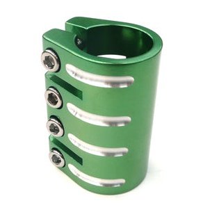 DEFIANT Scooter Clamp QUAD 31.8mm - Green