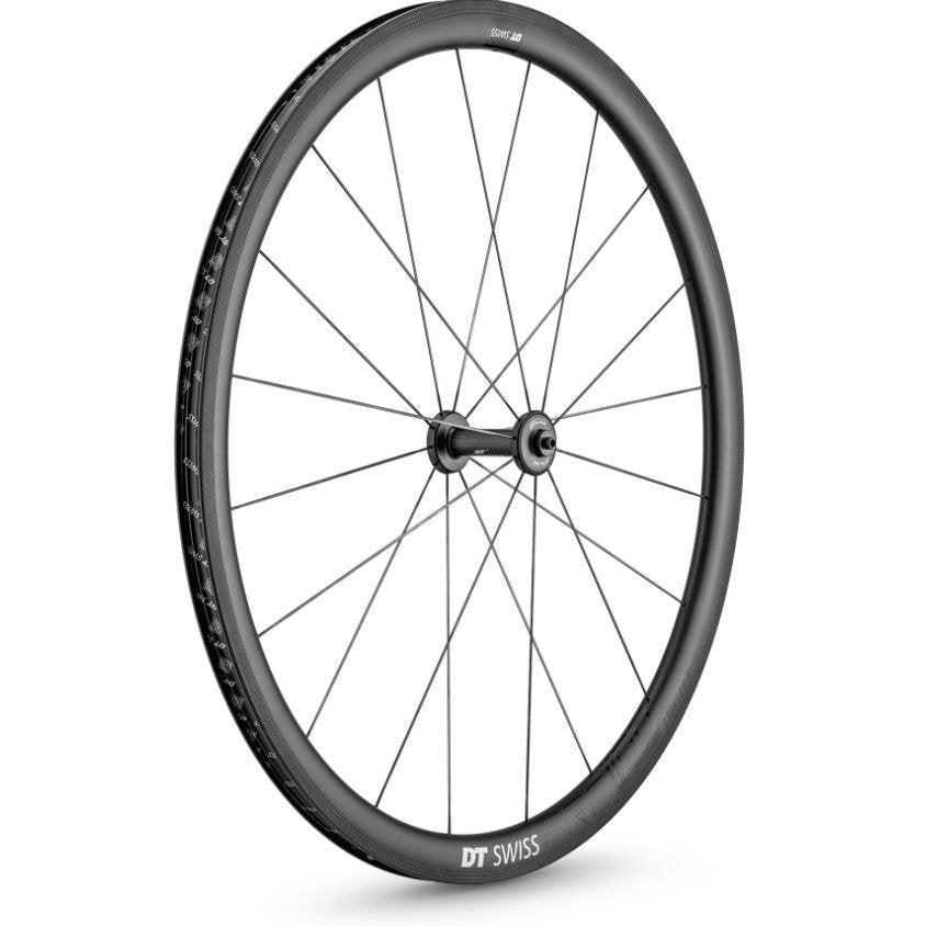 DT Swiss PRC1100 Dicut 35 Rimbrake Front Wheel - QR 100