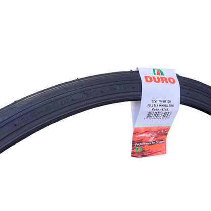 DURO - 27 x 1 1/4 Ñ Tyre 630-32 Black Wall