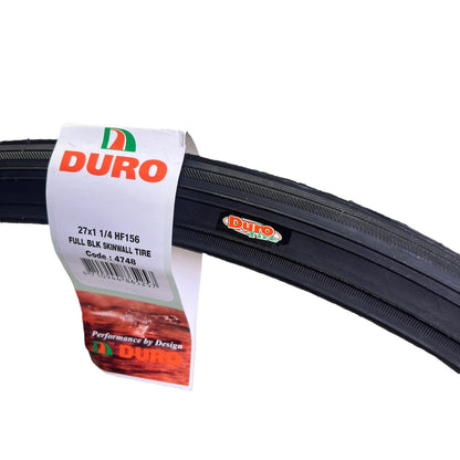 DURO - 27 x 1 1/4 Ñ Tyre 630-32 Black Wall