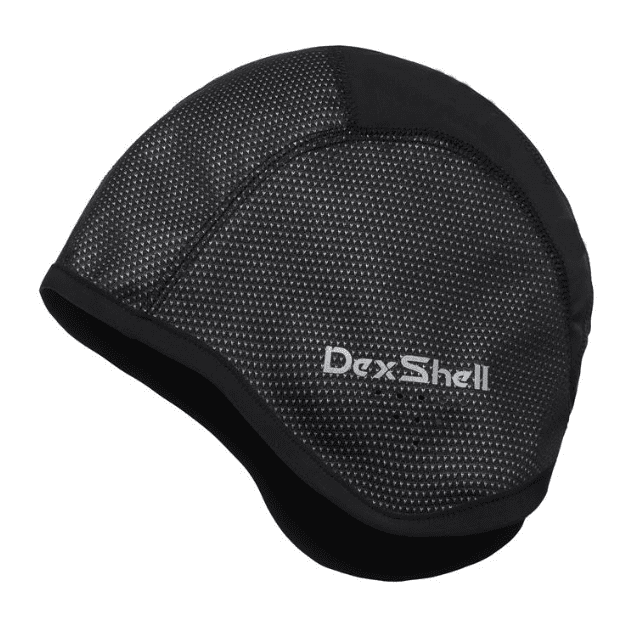 Dexshell Adult Skull Cap - Water Resistant & Windproof Black Hat