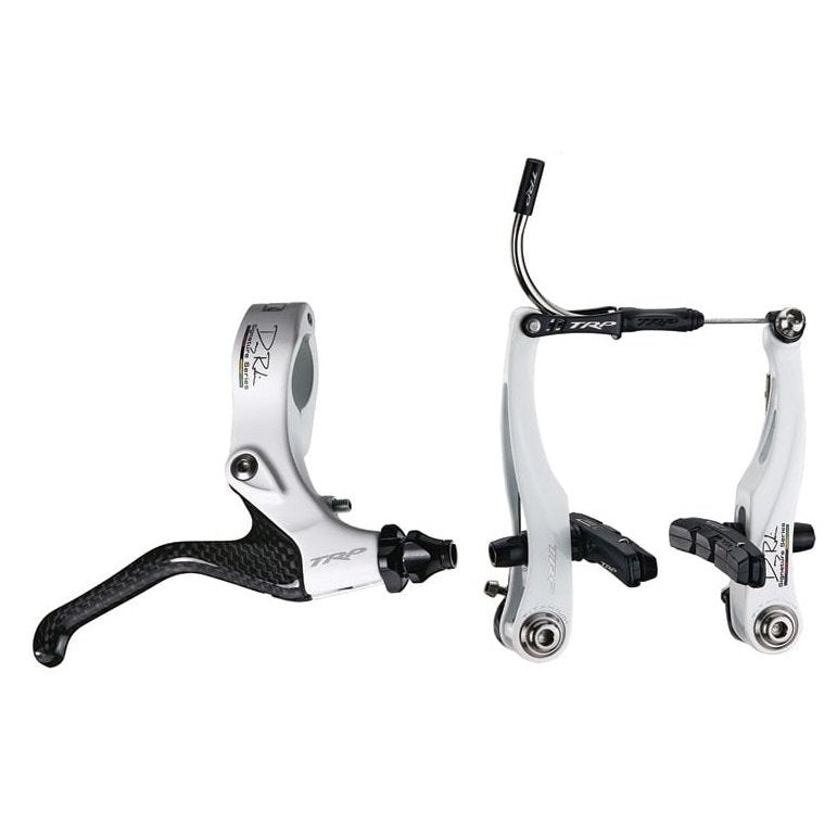 Donny Robinson BMX Rear Set - Carbon Lever, White Finish