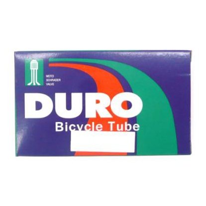 Duro 14" Bicycle Tube - A/V Valve - 1.75/2.125 Width