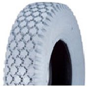 Duro 3.00-4 Grey Tyre - 4 Ply Construction