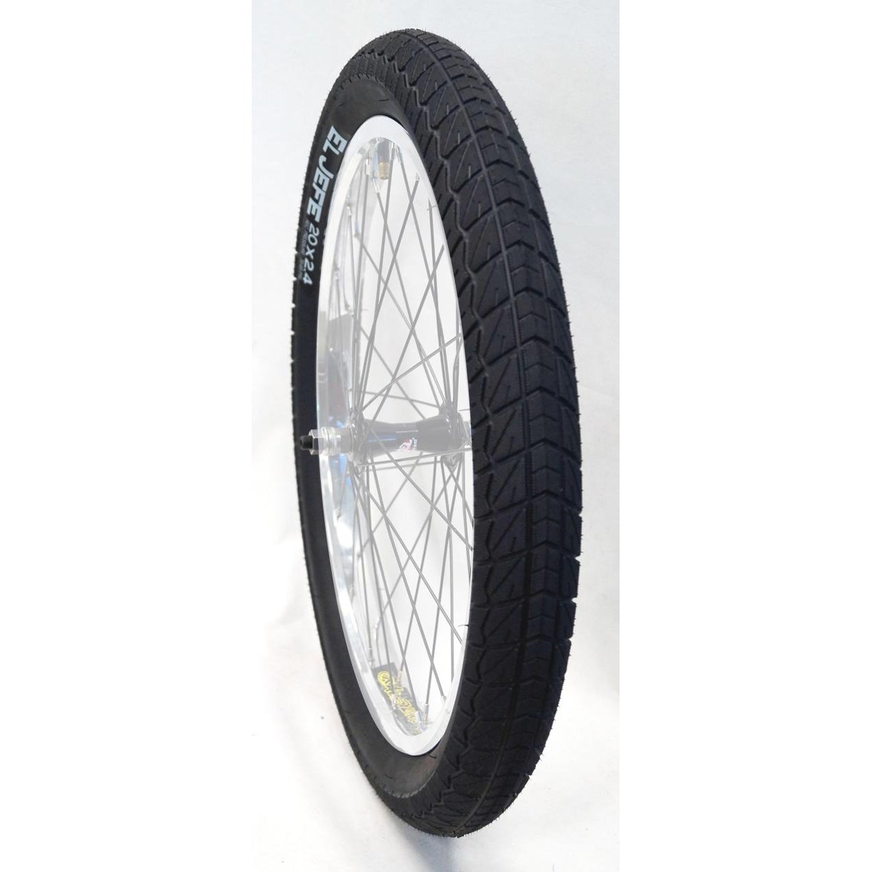 Duro El Jefe BMX Freestyle Tyre - 20x2.4 Extra Wide Black