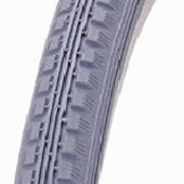 Duro Grey Wheelchair Tyre - 24x1.3/8 37x540 Non-Marking