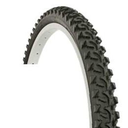 Duro Schwalbe Black MTB Tire - 26 x 2.00 with Aggressive Tread