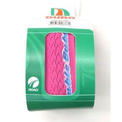 Duro Taiwan Premium Fixie Tyre - 700x24C PINK Foldable