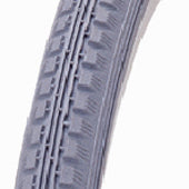 Duro Wheelchair Tyre 22x1.3/8 Grey - Durable & Reliable